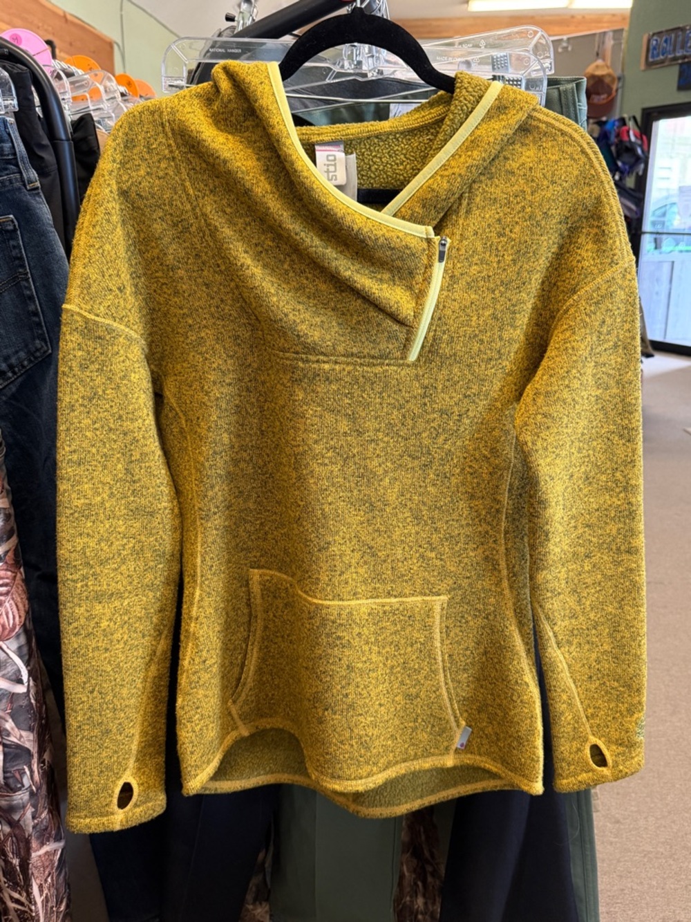 Stop Sweetwater zip fleece hoodie